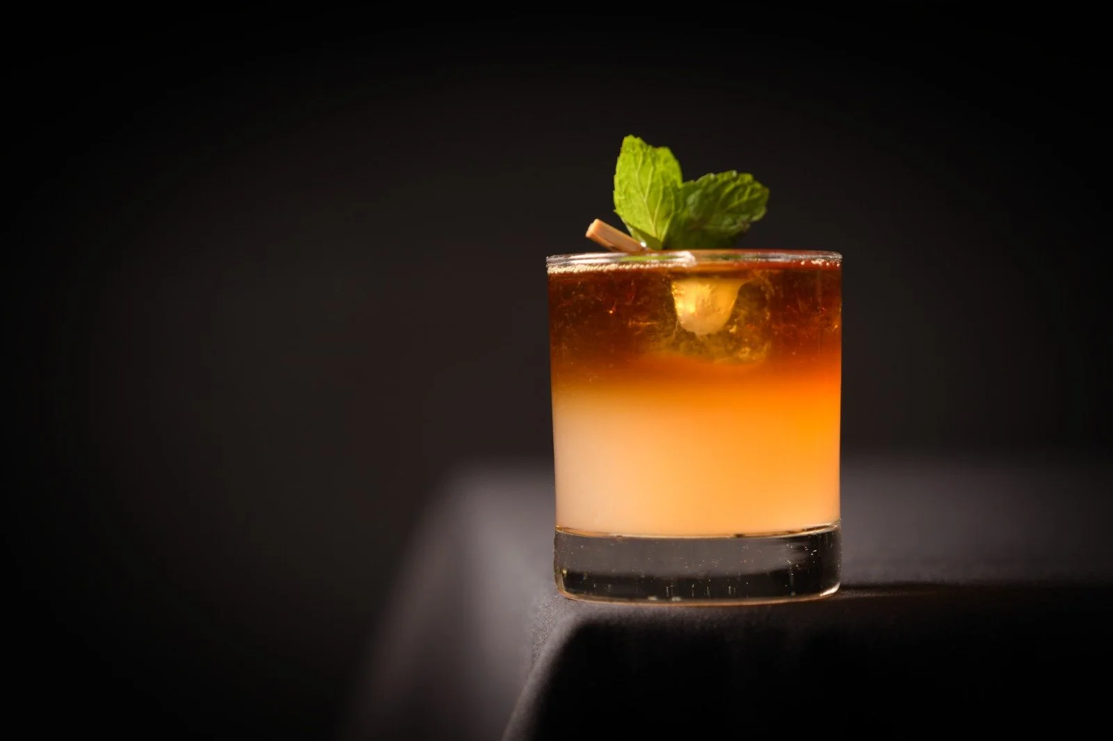 Hand-crafted cocktail at Four bar